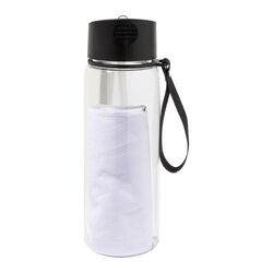 Bouteille De Sport En Rpet Avec Serviette Fitmax