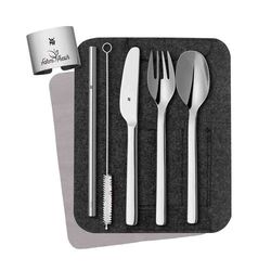 WMF My2Go Cutlery Set (Argent, Gravure)