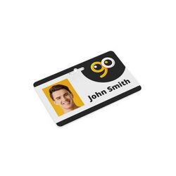 Badge Company Pass (54 x 85 mm, Impression en couleur recto 54 x 85 mm)