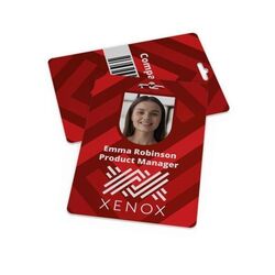 Badge Company Pass (54 x 85 mm, Impression en couleur recto 54 x 85 mm)