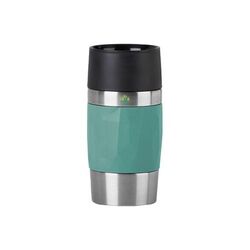 Travel Mug Compact 0.3L (Noir, Impression en couleur)