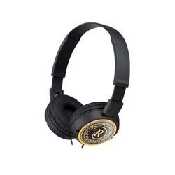 Sony On-Ear Headphone MDR-ZX110 (Noir, Doming en couleur à droite)
