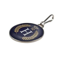 Zipper Puller (Rectangulaire 18 x 13 mm, Doming en couleur, rectangulaire, 18 x 13 mm)