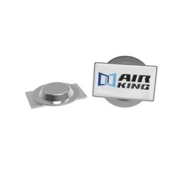 Pin Magnet (Ovale, Doming ovale en couleur)