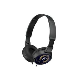 Sony On-Ear Headphone MDR-ZX310 (Noir, Doming en couleur à droite)
