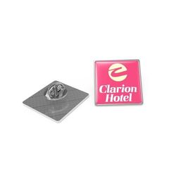 Pin Metal (Ovale, Doming ovale en couleur, Pas d'incrustation en couleur)