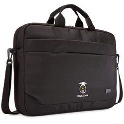 Case Logic Advantage Laptop Attache (Noir 15,6 pouces, Impression thermique 15,6 pouces)