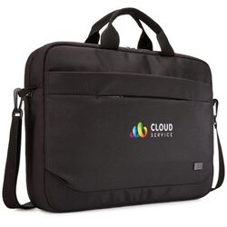Case Logic Advantage Laptop Attache (Noir 15,6 pouces, Impression thermique 15,6 pouces)