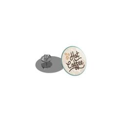 Pin Slim (Ovale moyen, Doming ovale moyen en couleur, Pas d'incrustation en couleur)