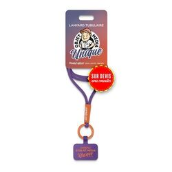 LANYARD TUBULAIRE - MADE IN EUROPE