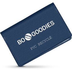 PORTE-CARTE EN PVC RECYCLÉ