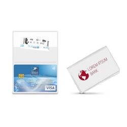 PORTE-CARTE EN PVC RECYCLÉ
