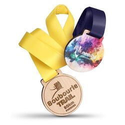 MÉDAILLE BOIS - 70MM - FRANCE
