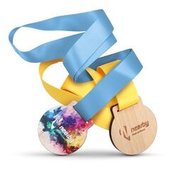 MÉDAILLE BOIS - 60MM - FRANCE