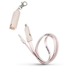 CABLE USB 4 EN 1 EN PAILLE DE BLÉ