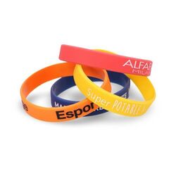BRACELET SILICONE - MADE IN TURQUIE