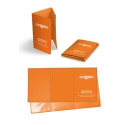 PORTE CARTE GRISE 3 VOLETS
