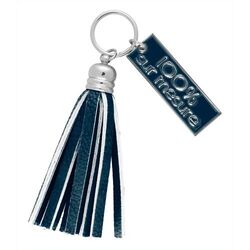 PORTE-CLÉS POMPON PU