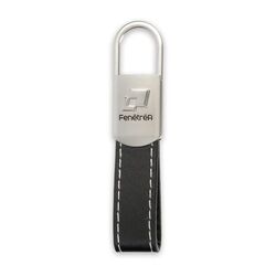 PORTE-CLÉS SIMILICUIR - FERMETURE A RESSORT KC081-3