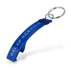 PORTE-CLÉS DÉCAPSULEUR ALUMINIUM 80mm