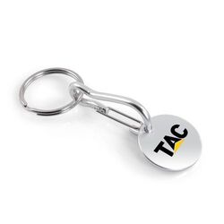 PORTE-CLÉS JETON ALUMINIUM - AT2