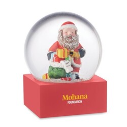 SANTISIMO Boule à neige en verre