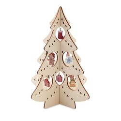 SILUETA Décoration de sapin en bois