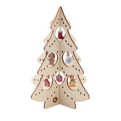 SILUETA Décoration de sapin en bois