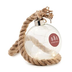 BAUBLI Boule en verre LED