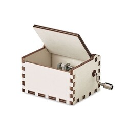 BOXMAS Boîte à musique en bois