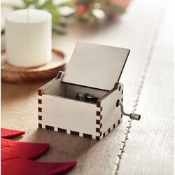 BOXMAS Boîte à musique en bois
