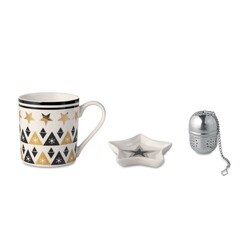 UNIQUE Tasse, soucoupe et infuseur
