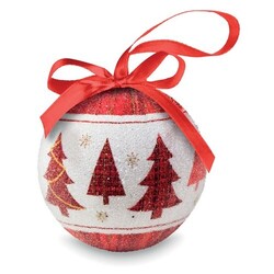 SNOWY Boule de Noël et boîte.