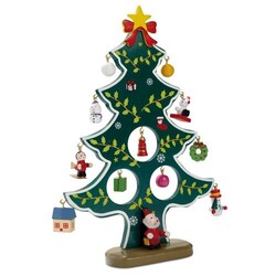 WOODTREE Sapin de Noël décoration