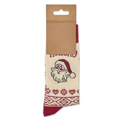 SOC MEDIUM Paire de chaussettes Noël M