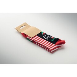 SOC MEDIUM Paire de chaussettes Noël M
