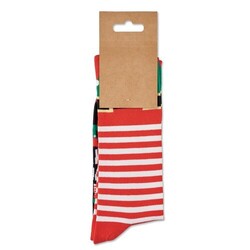 SOC MEDIUM Paire de chaussettes Noël M