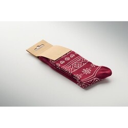 SOC MEDIUM Paire de chaussettes Noël M