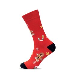 SOC MEDIUM Paire de chaussettes Noël M