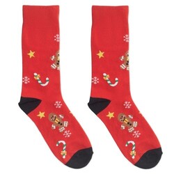 SOC LARGE Paire de chaussettes Noël L