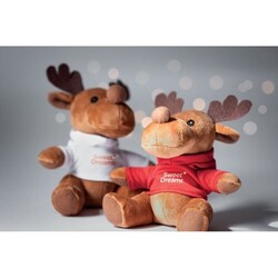 RUDOLPH Renne en peluche avec capuche