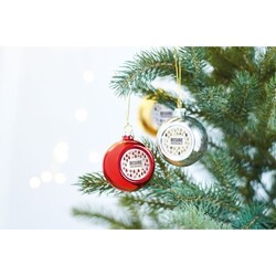 HAPPY BALL Boule de noël pour sublimation