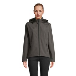 RACE HOODED WOMEN VESTE