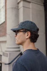 Casquette à 6 panneaux en coton sergé délavée BEAU AWARE™