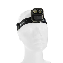 Lampe frontale avec capteur de mouvement en ABS RCS Gear X
