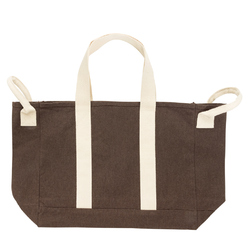 Sac de plage BEAU AWARE™ en toile recyclée 400 g/m², avec po