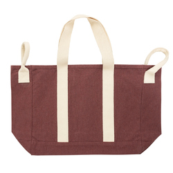 Sac de plage BEAU AWARE™ en toile recyclée 400 g/m², avec po
