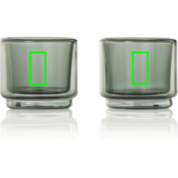 AdHoc Tasses expresso 45ml Impact, lot de 2