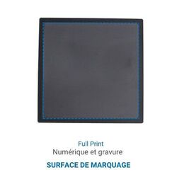 Dessous de verre PLEXI COULEUR - Gris