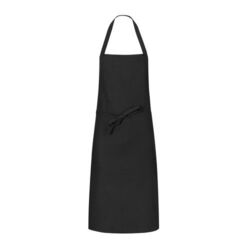 Tablier coton noir 230gr